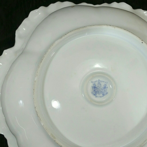 Royal Bayreuth Antique Porcelain Bowl Rose BAVARIA - Picture 5 of 8